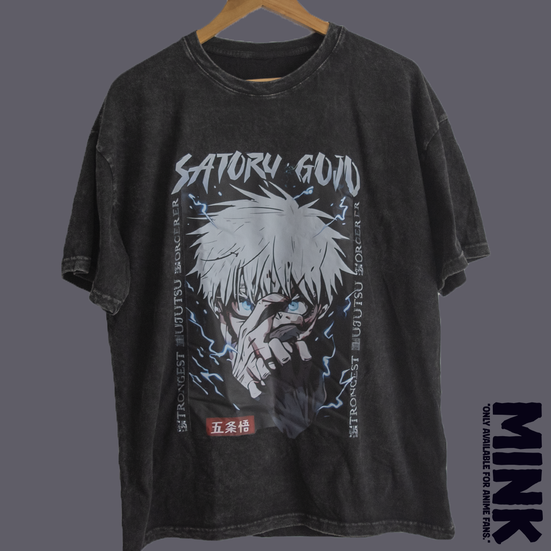 Polera Oversize Anime - Satoru Gojo ⚡️