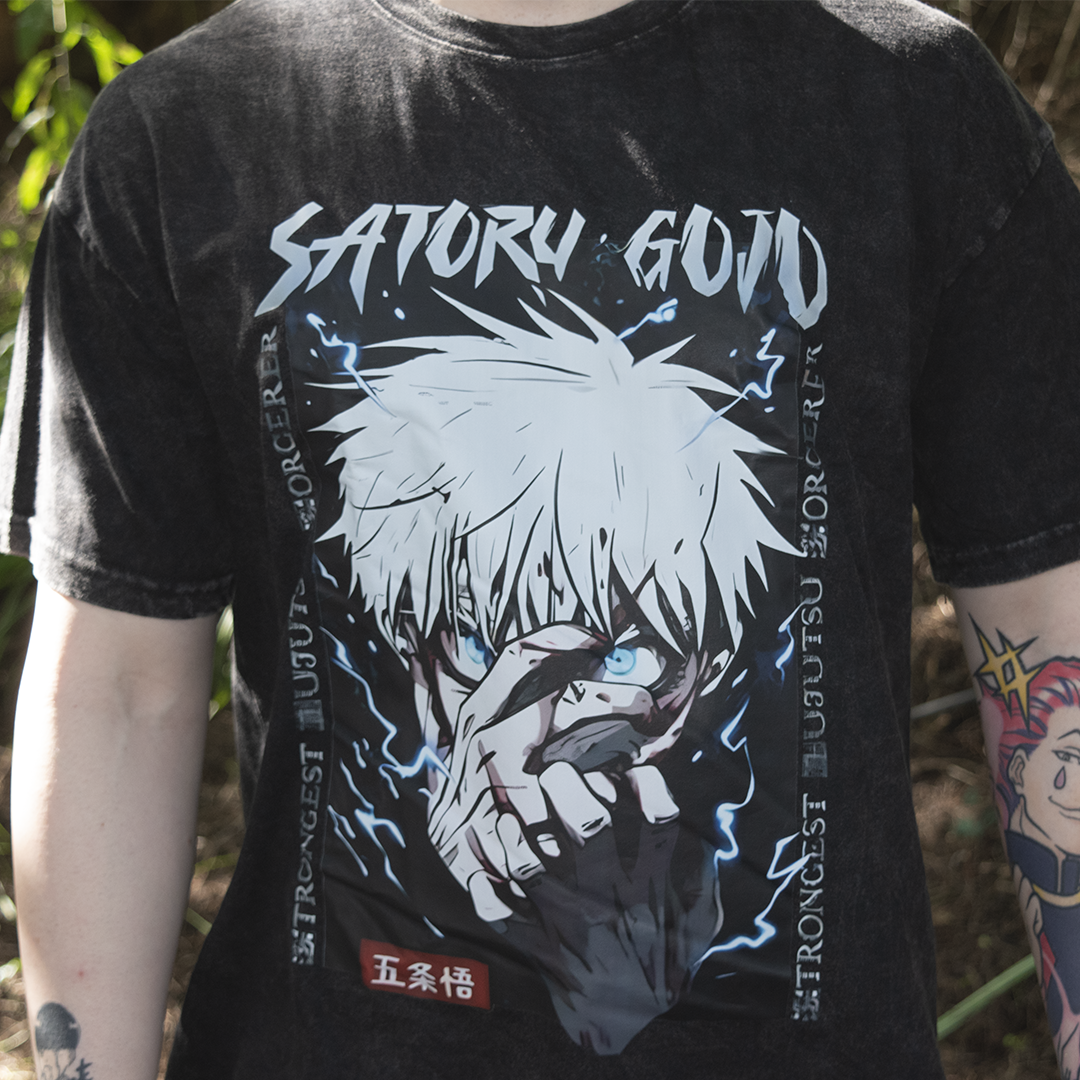 Polera Oversize Anime - Satoru Gojo ⚡️