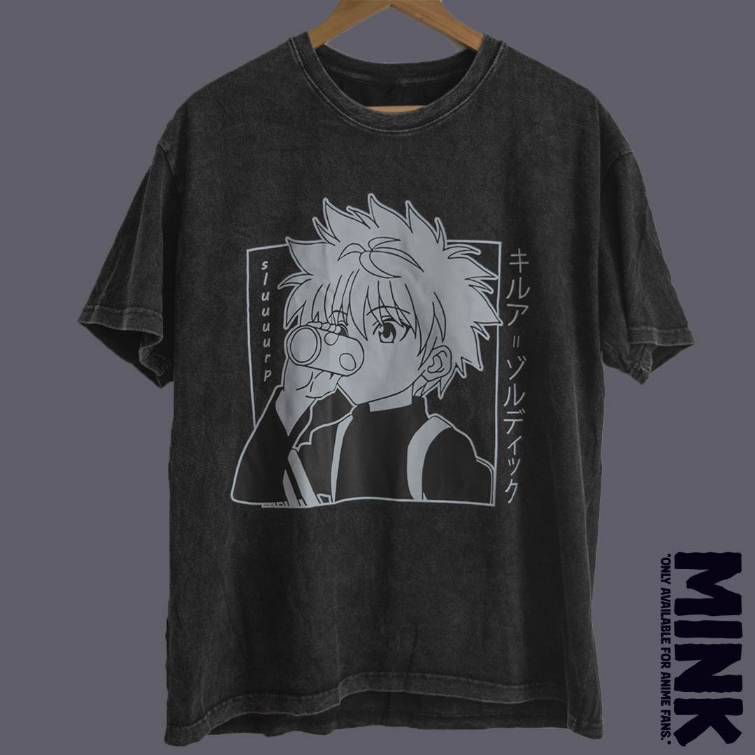 Polera Oversize Anime - Killua Zoldyck 🍫⚡️