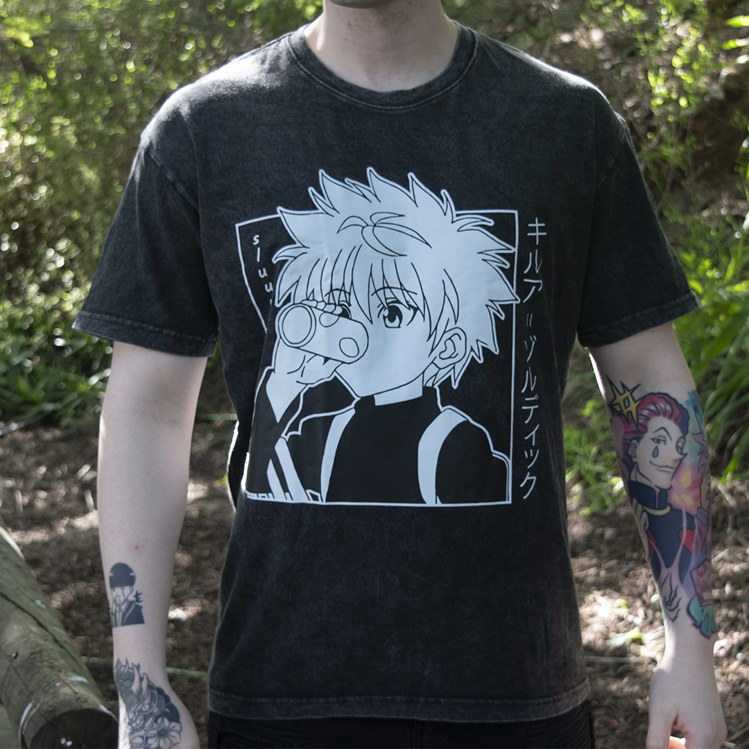 Polera Oversize Anime - Killua Zoldyck 🍫⚡️
